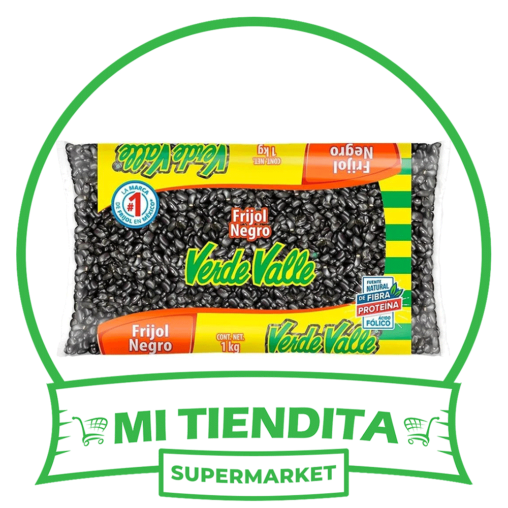Frijol Negro Verde Valle 1 kg