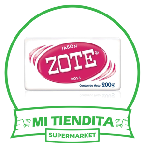 Jabón Zote en Barra Rosa 200 g