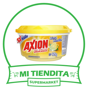 Lavatrastes en Pasta Axion Lima Limón 100% Efectivo Arrancagrasa 425 g