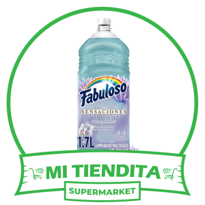 Limpiador Multiusos Líquido Fabuloso Sensaciones Tranquilidad Flor de Loto y Jazmín 1.7 L