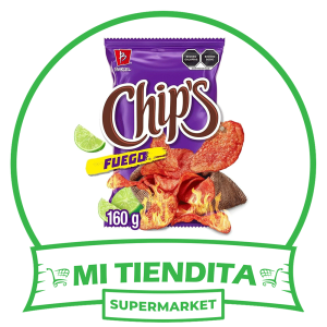 Papas Fritas Barcel Chip’s Fuego Sabor Chile y Limón 160 g