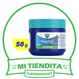 Vick VapoRub Alivia Rápido la Congestión Nasal para Respirar Mejor 50 g